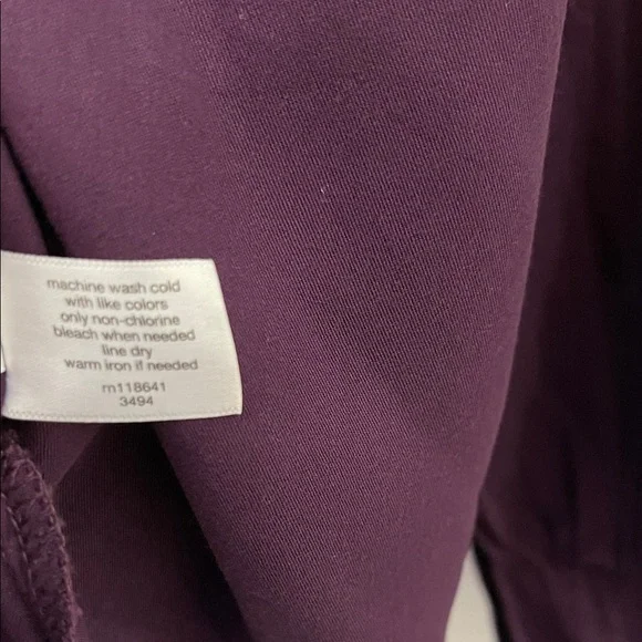 Lane Bryant Deep Purple Blouse - Picture 13 of 13